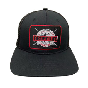 Black Marlin Pre-curved Cap
