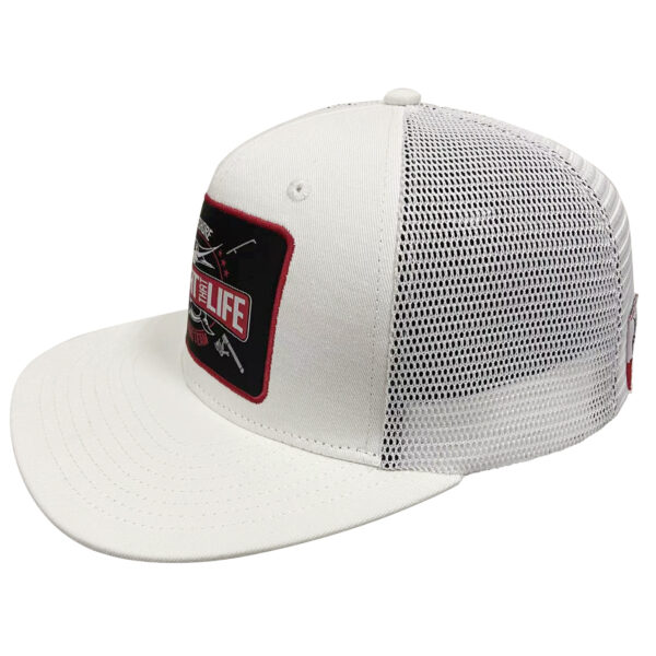 White Marlin Flatbill Cap - Image 3